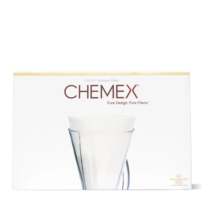 Chemex® 1-3 cups FP-2 paper filters available from Underground Coffee Roasters